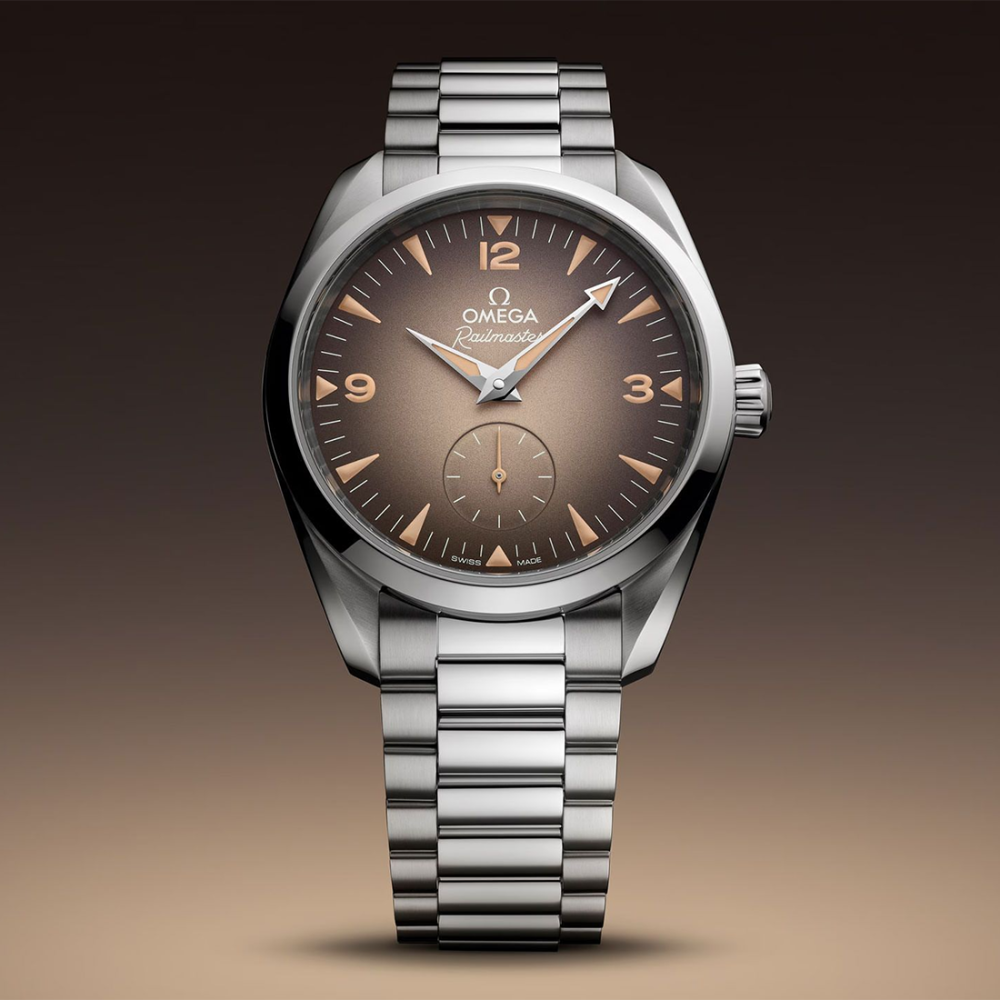 Omega Seamaster Railmaster Stainless Steel Mens Watch 235.10.38.20.13.001-7