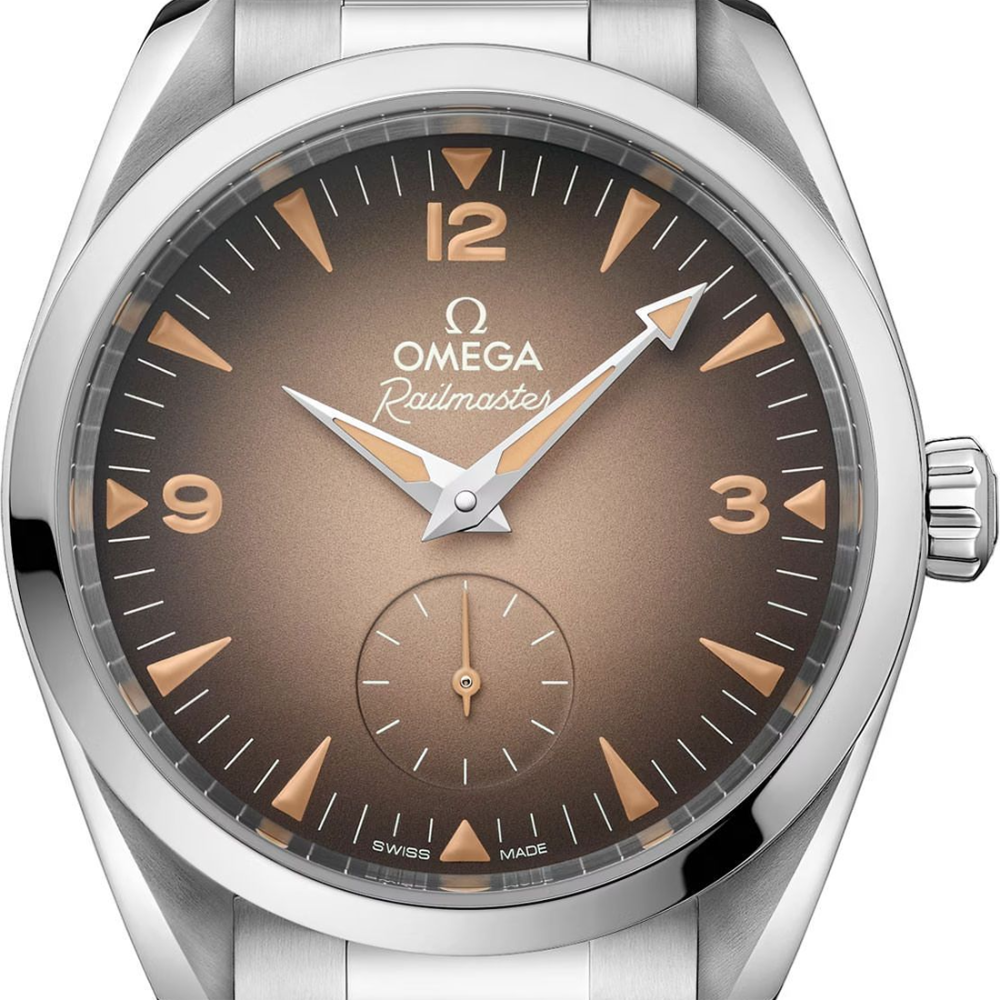 Omega Seamaster Railmaster Stainless Steel Mens Watch 235.10.38.20.13.001-2