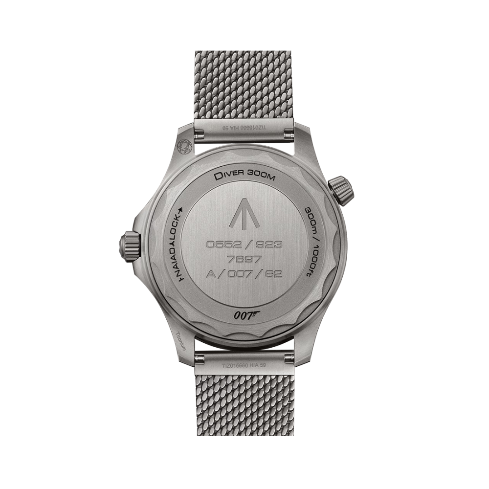 Omega Seamaster Diver 300M 007 'No Time To Die' Edition Tropical" Brown Dial Watch 210.90.42.20.01.001-2