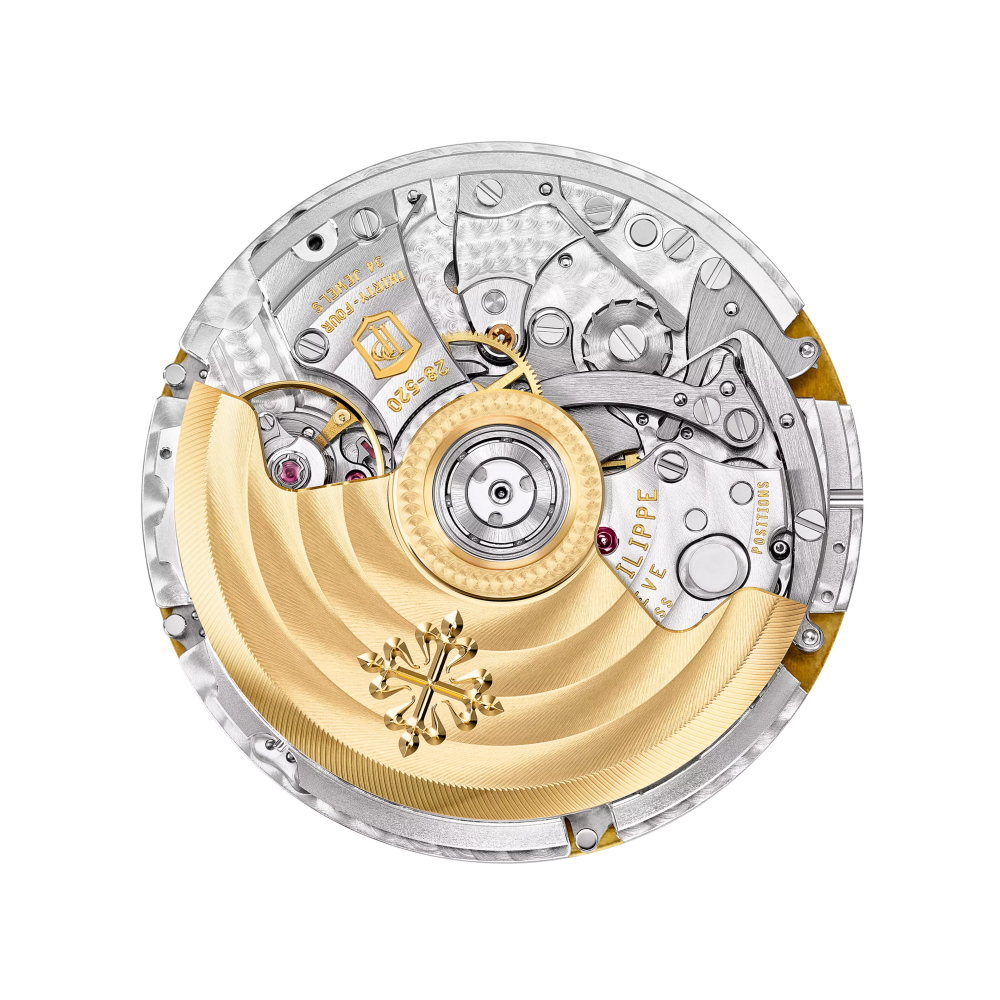 Patek Philippe Nautilus Travel Time Chronograph Black Dial Watch 5990/1A-011-5