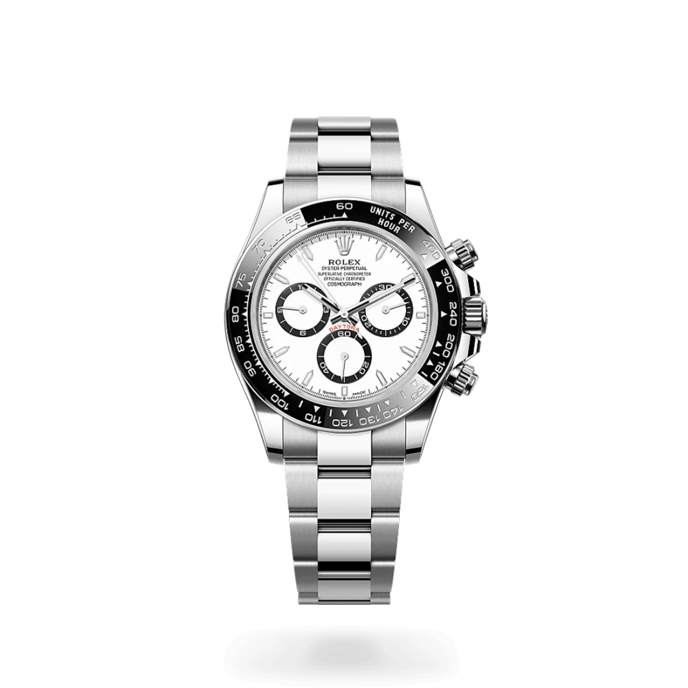 Rolex Cosmograph Daytona Oyster, White Dial, Oystersteel Watch M126500LN-0001