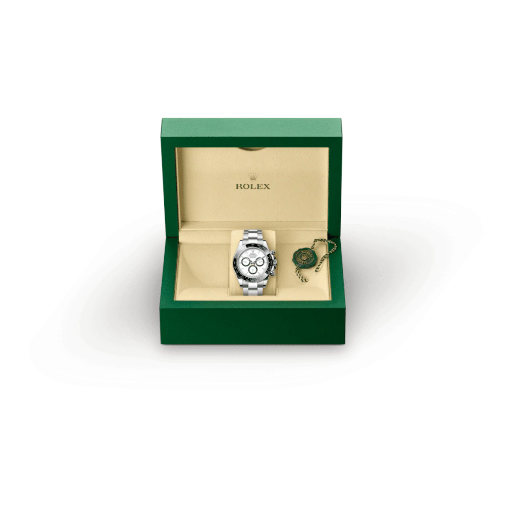 Rolex Cosmograph Daytona Oyster, White Dial, Oystersteel Watch M126500LN-0001-4