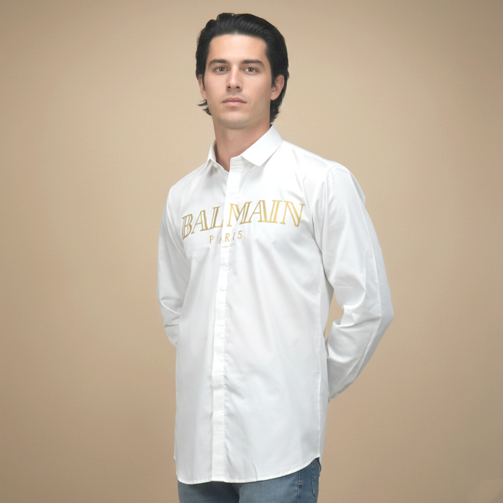 Balmain White Premium Quality Shirt