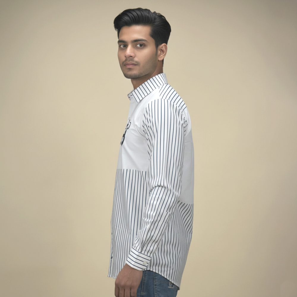 Burberry TB Embroidered White Premium Shirt-2