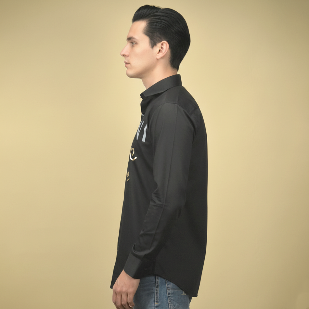 Armani Exchange Black Premium Quality Shirt-2