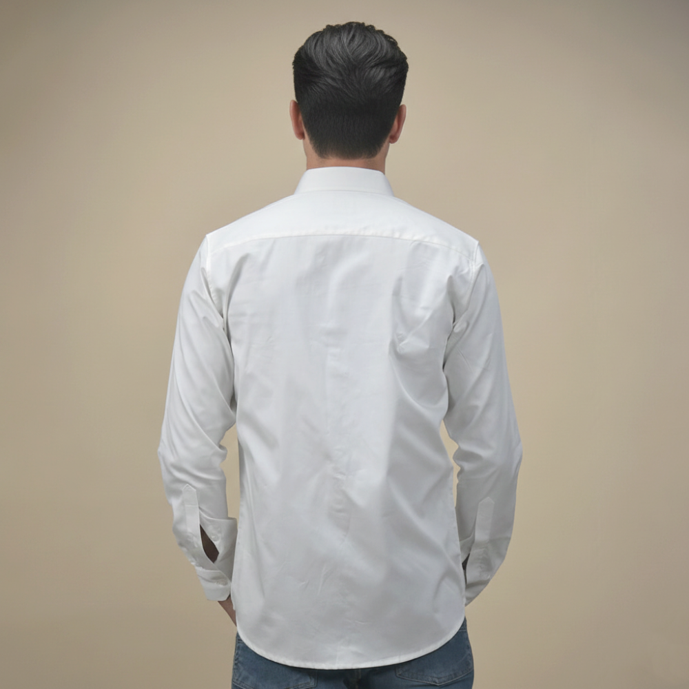 Armani Exchange White Premium Quality Shirt-3