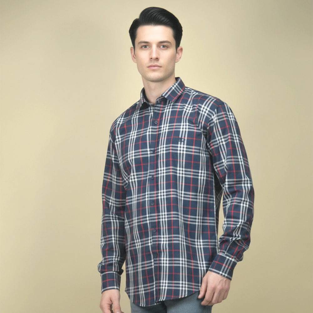 Burberry Blue Premium Quality Shirt
