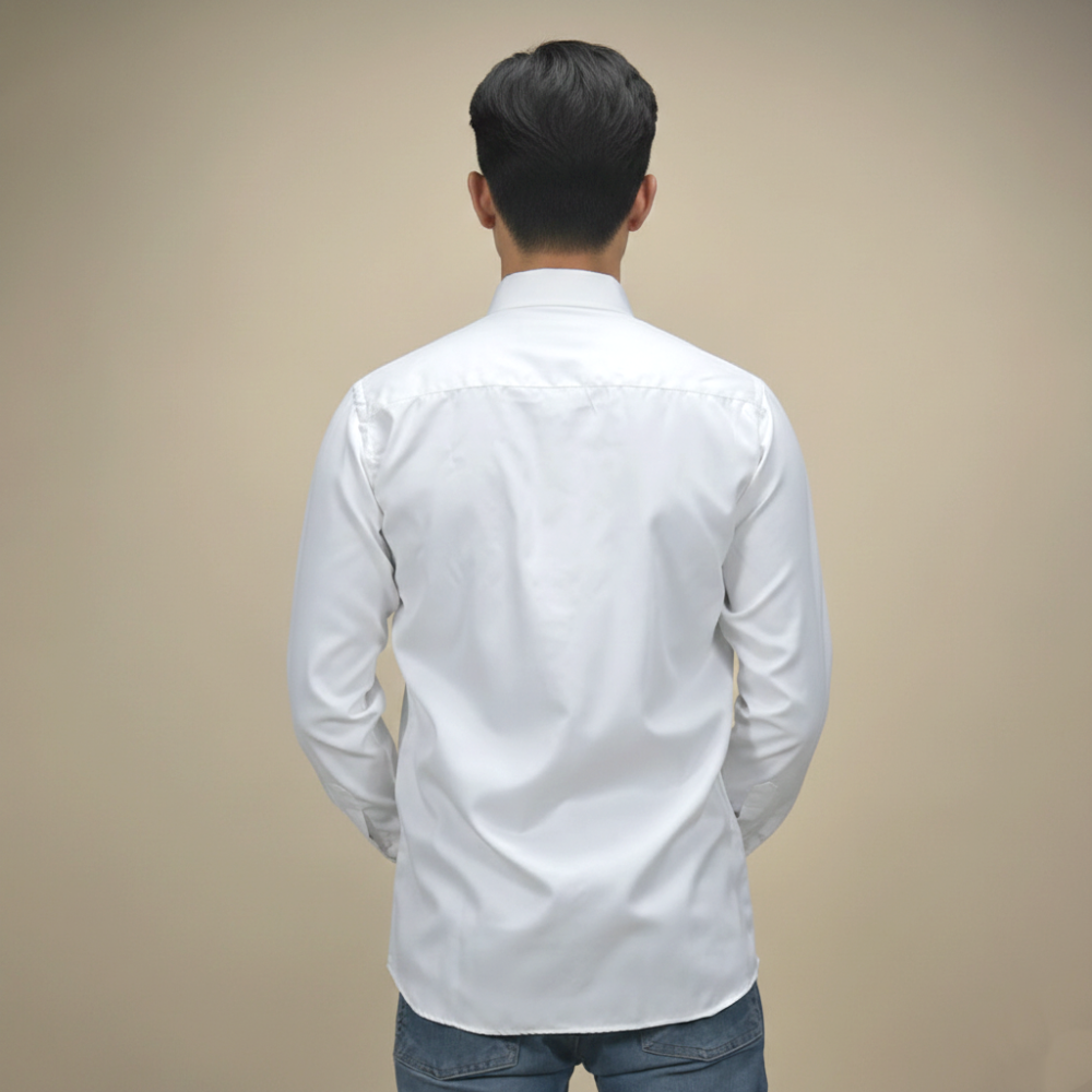 Balmain White Premium Quality Shirt-3