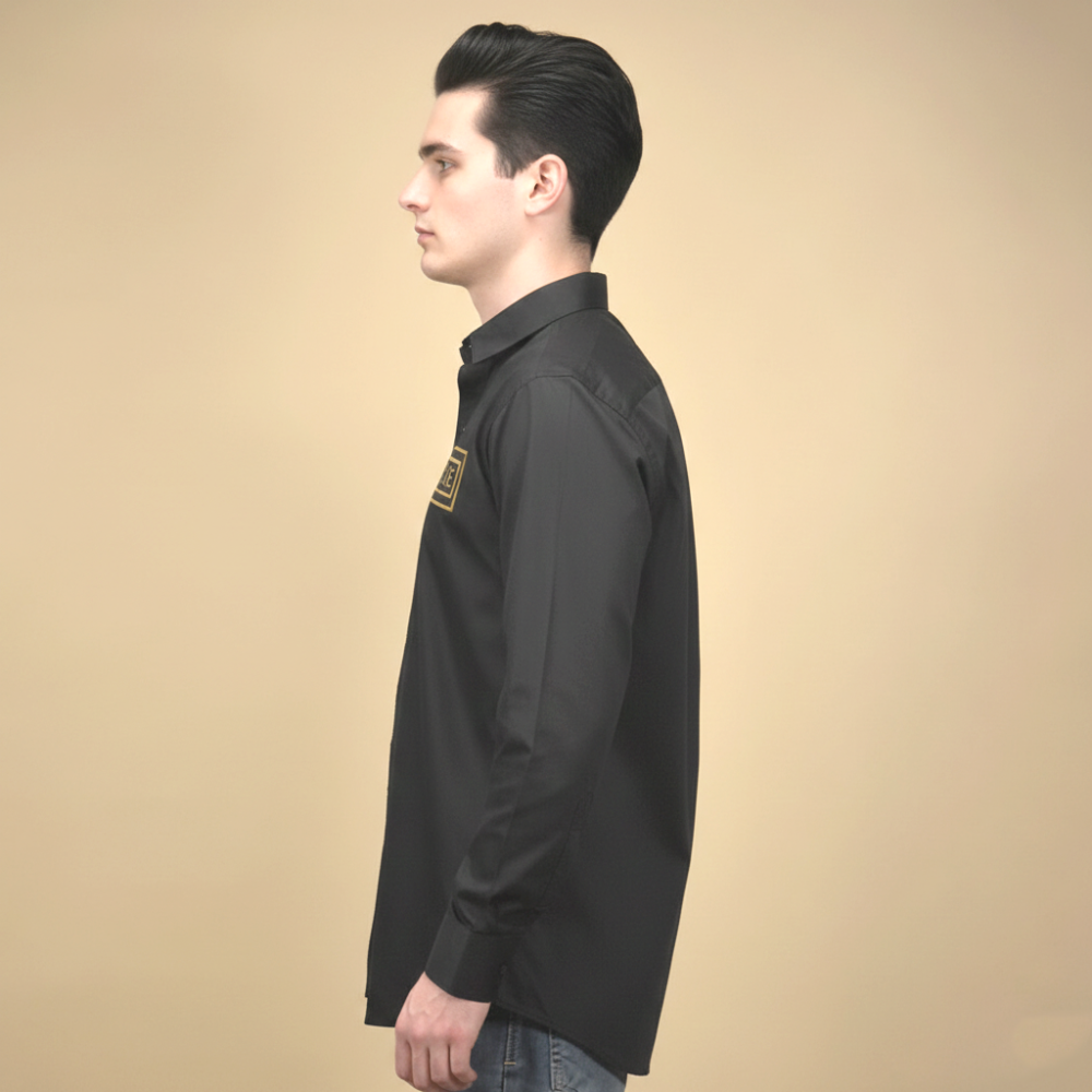 Armani Exchange Black Premium Luxury Shirt-2