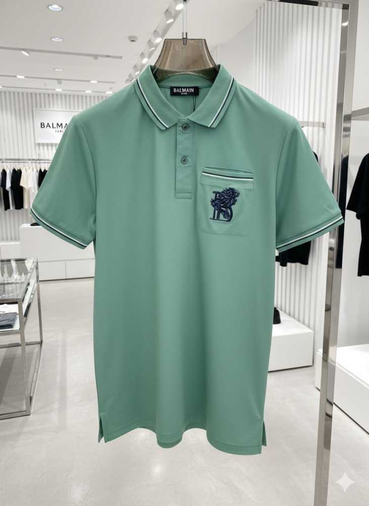Balmain Green Premium Quality T-shirt