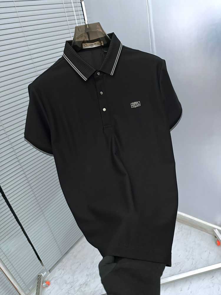 Dior Black Premium Quality Polo T-Shirt-1