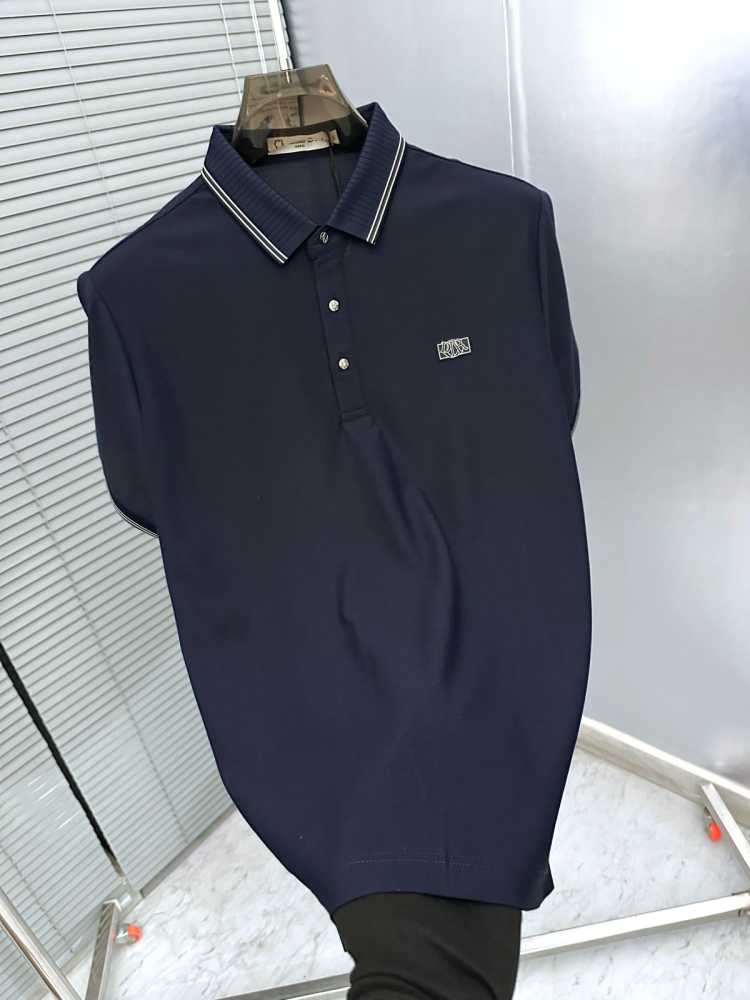 Dior Blue Premium Quality Polo T-Shirt-thumb-1