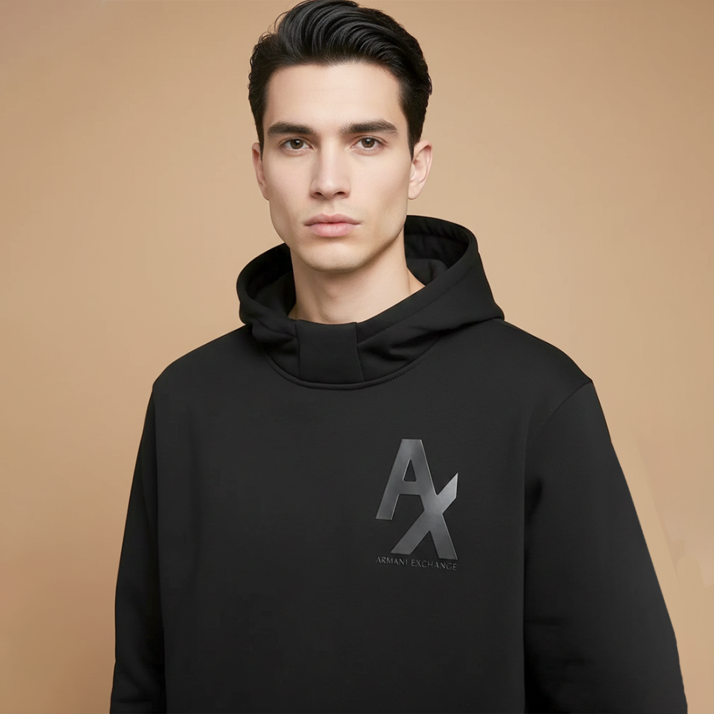 Armani Exchange Black Premium Quality Hoodie