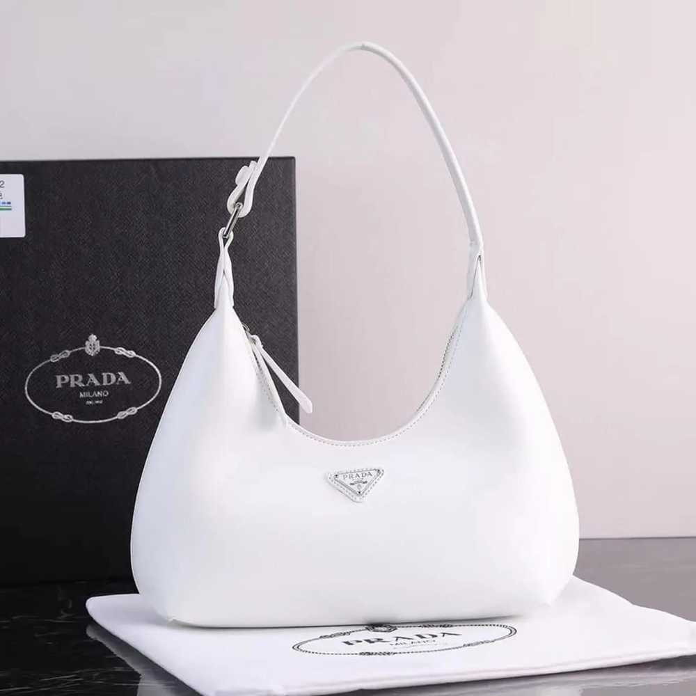 Prada Cleo White Shoulder Bag
