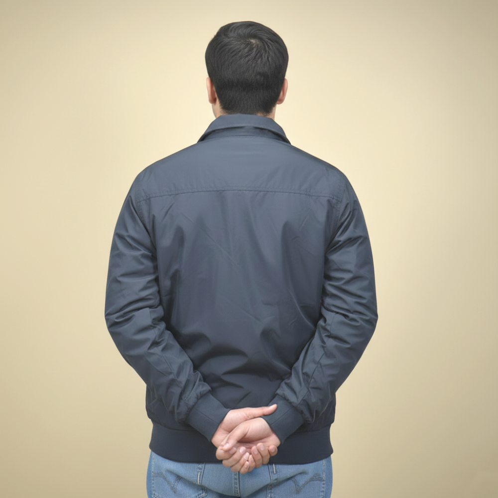 Lacoste Embroidered logo Blue Premium Jacket-3