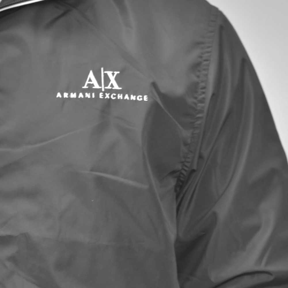 Armani Exchange Black Premium Quality Zipper-thumb-4