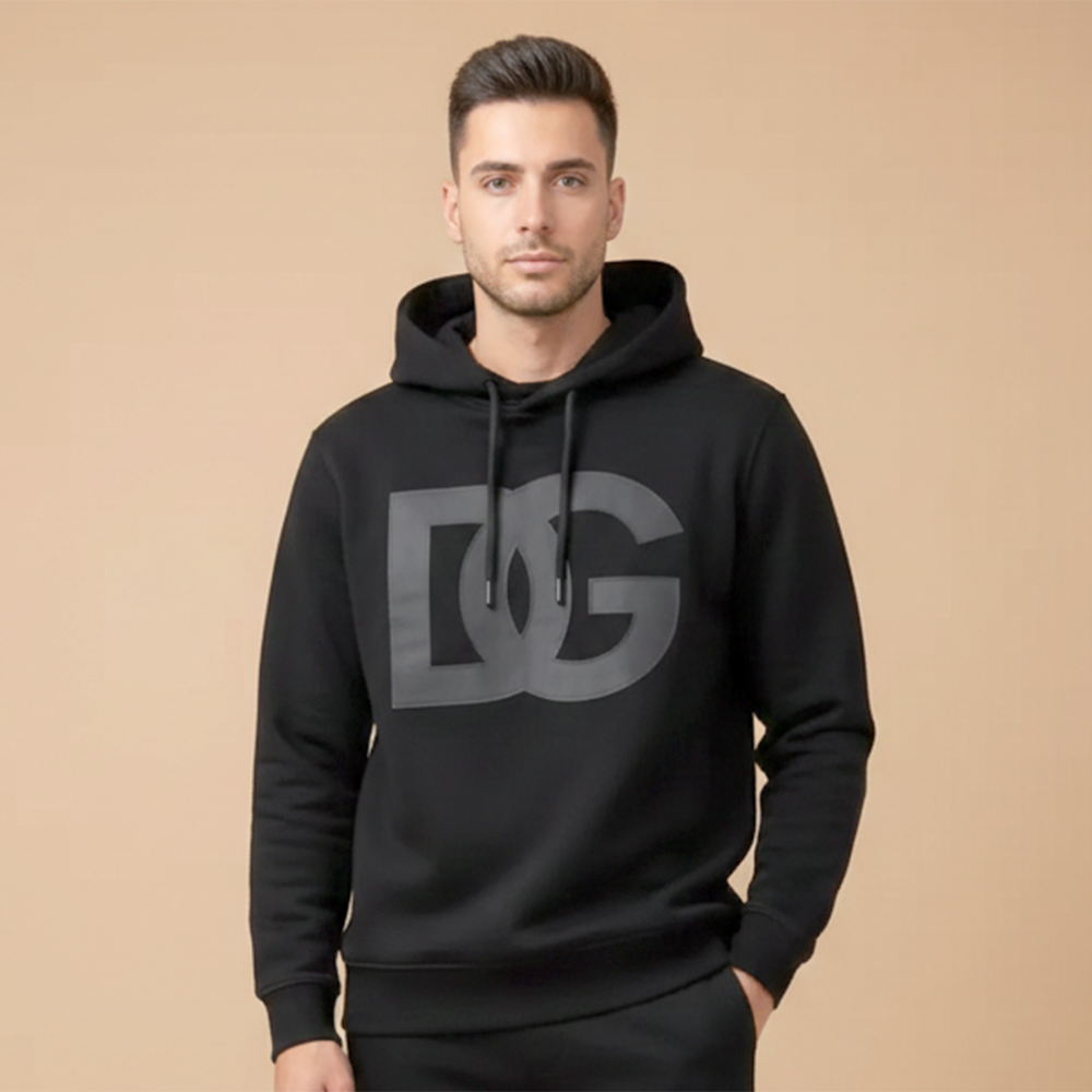 Dolce & Gabbana Black Premium Quality Hoodie-thumb-0