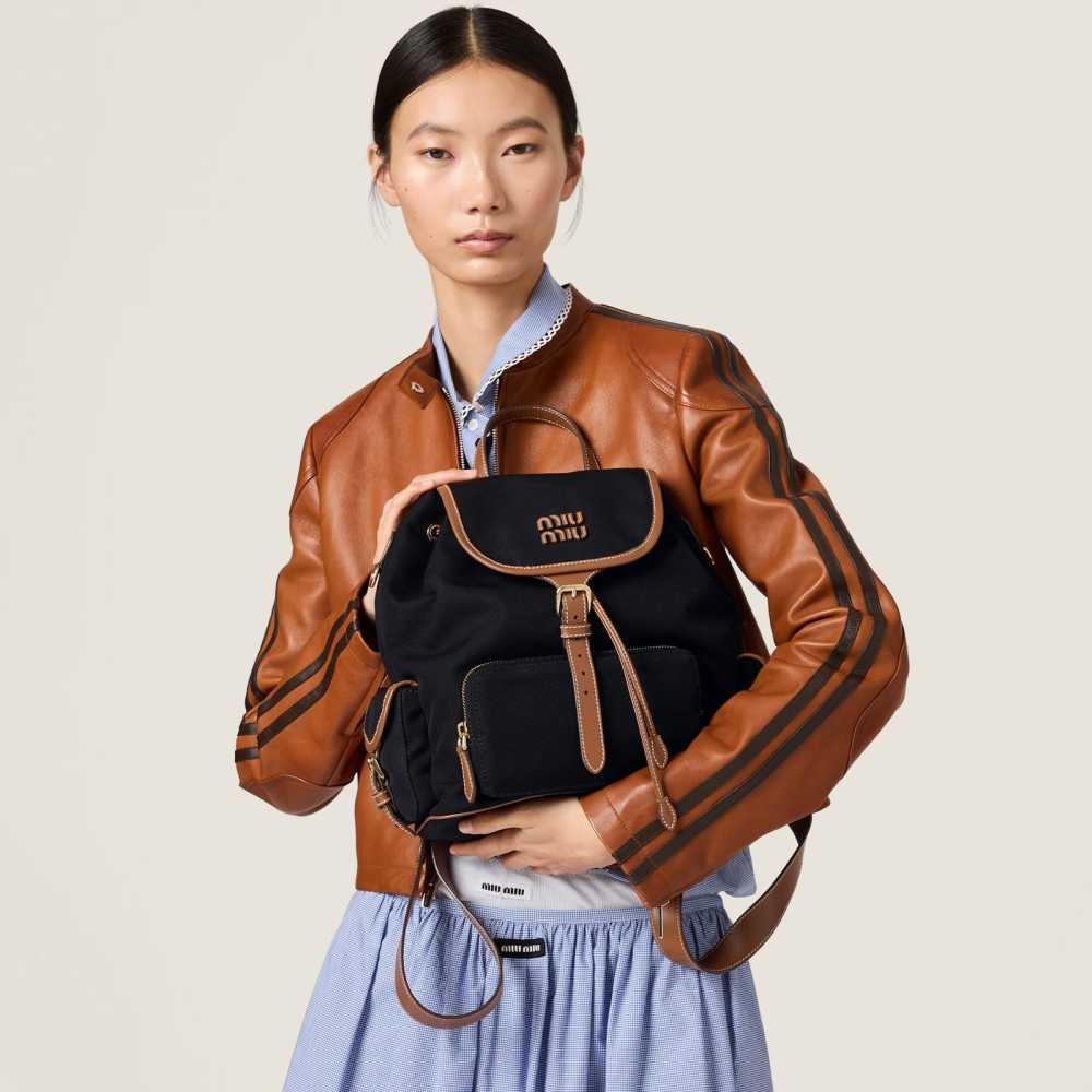 Miu Miu Small Black backpack-thumb-2