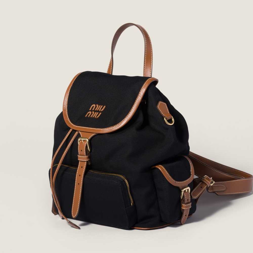 Miu Miu Small Black backpack