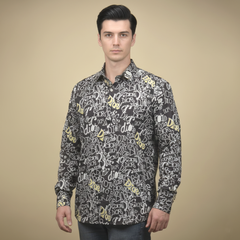 Dior Black Premium Quality Shirt