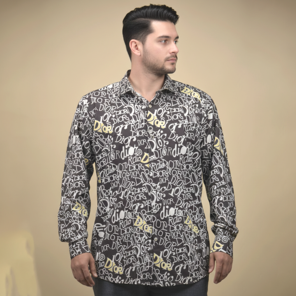 Dior Black Premium Quality Shirt-1