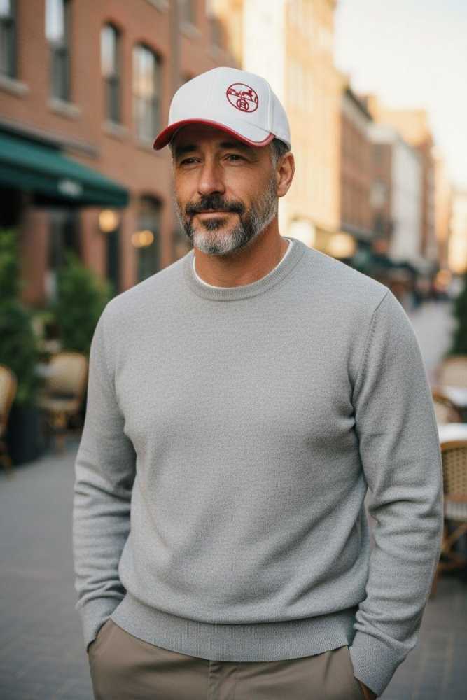 Hermes White Premium Quality Caps-1