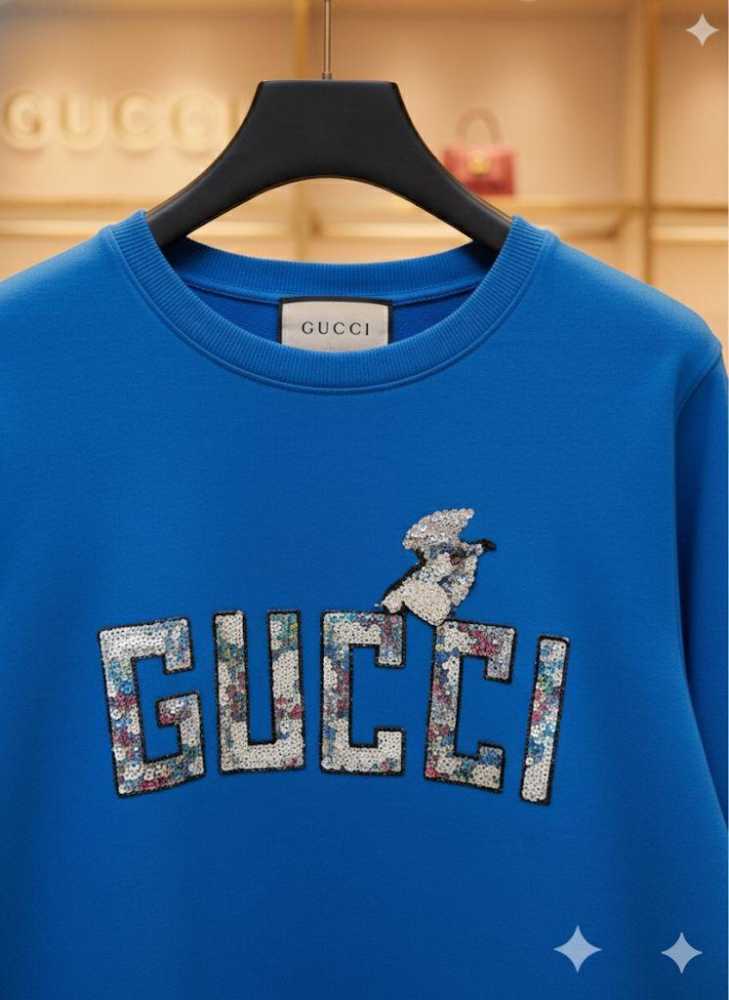 Gucci Blue Premium Quality Sweatshirt-2