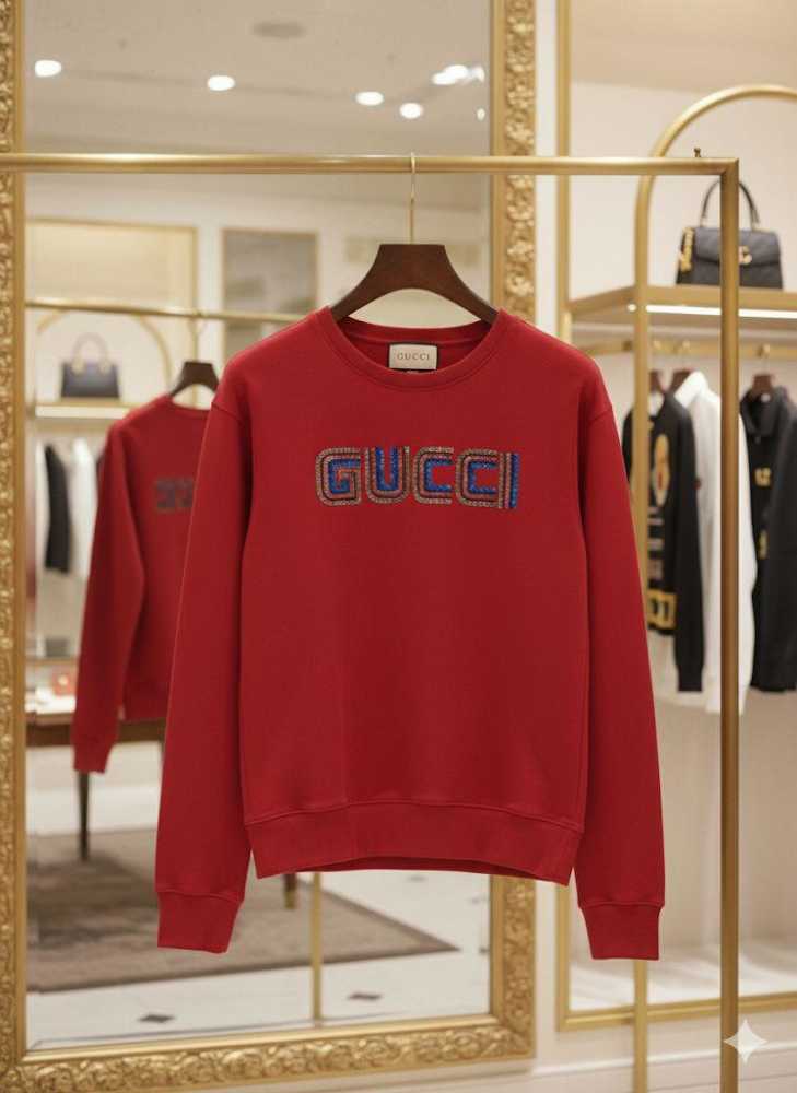Gucci Red Premium Quality Sweatshirt-3