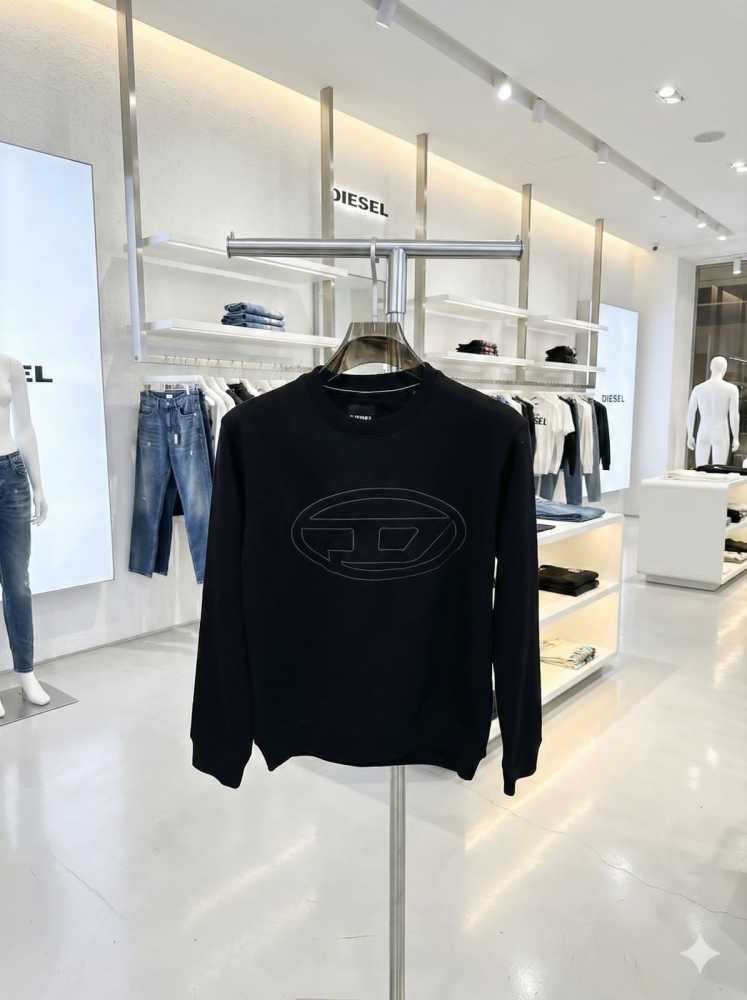 Diesel Black Authentic Quality Sweatshirts-3