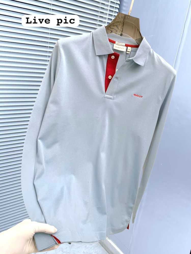 Gant Blue Premium Quality T-shirt-3