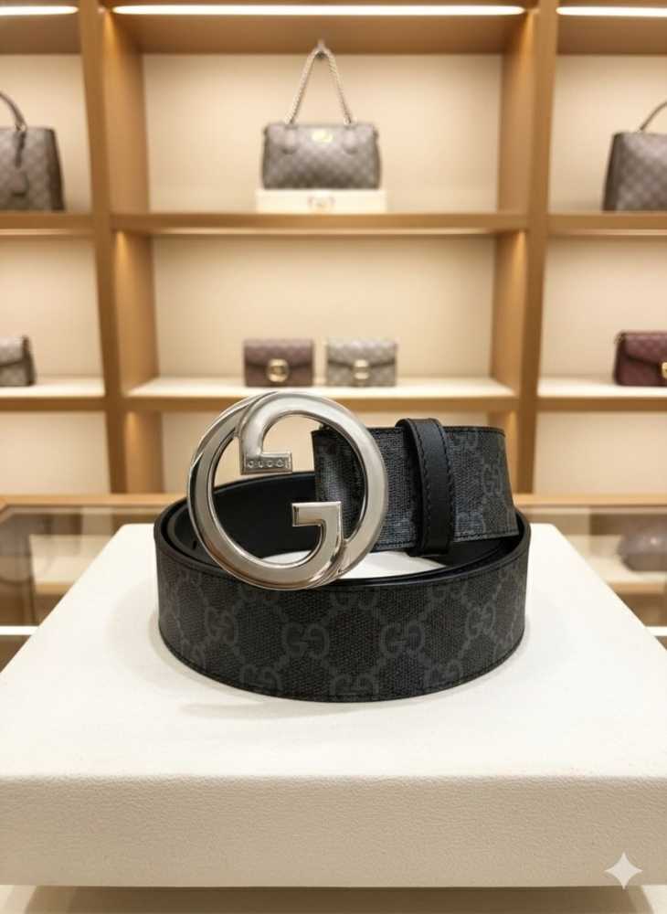 Gucci Black Premium Quality Belt