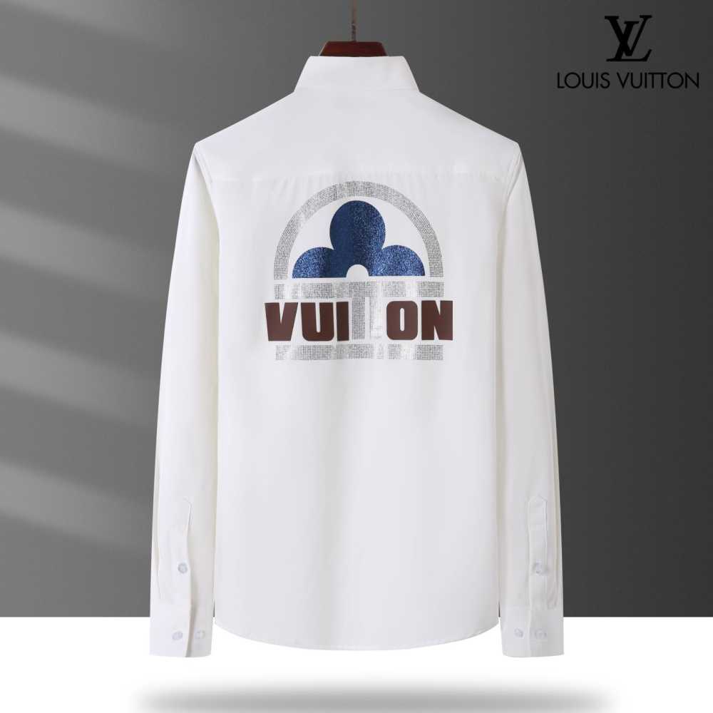 Louis Vuitton Monogram White Premium Cotton Shirt-1