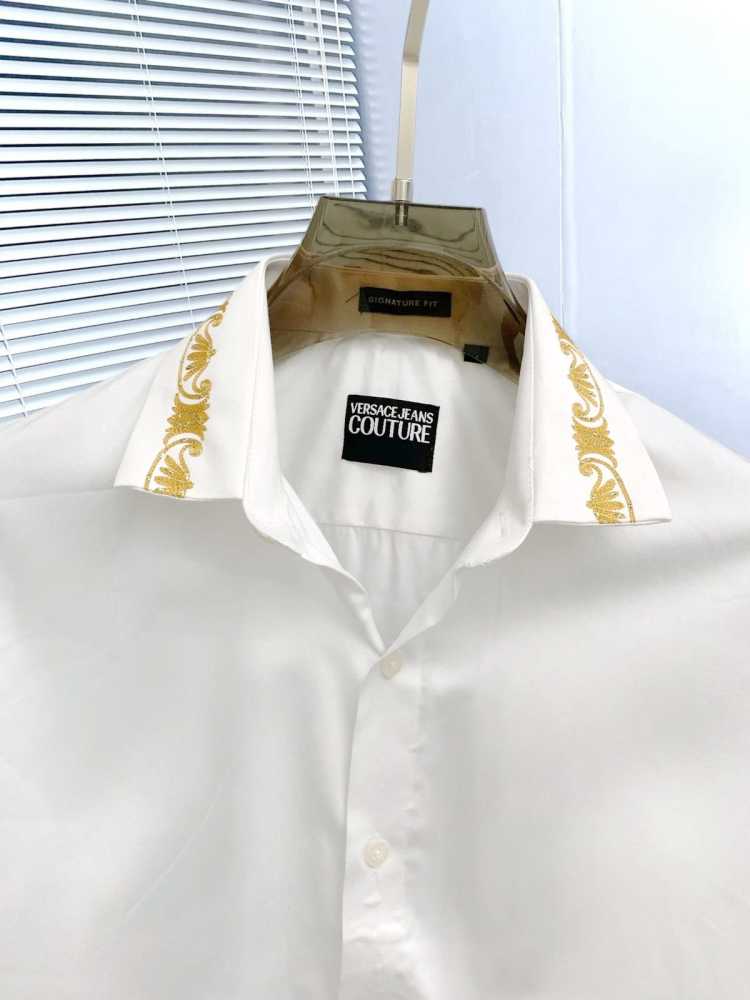 Versace White Premium Quality Cotton Shirt-3