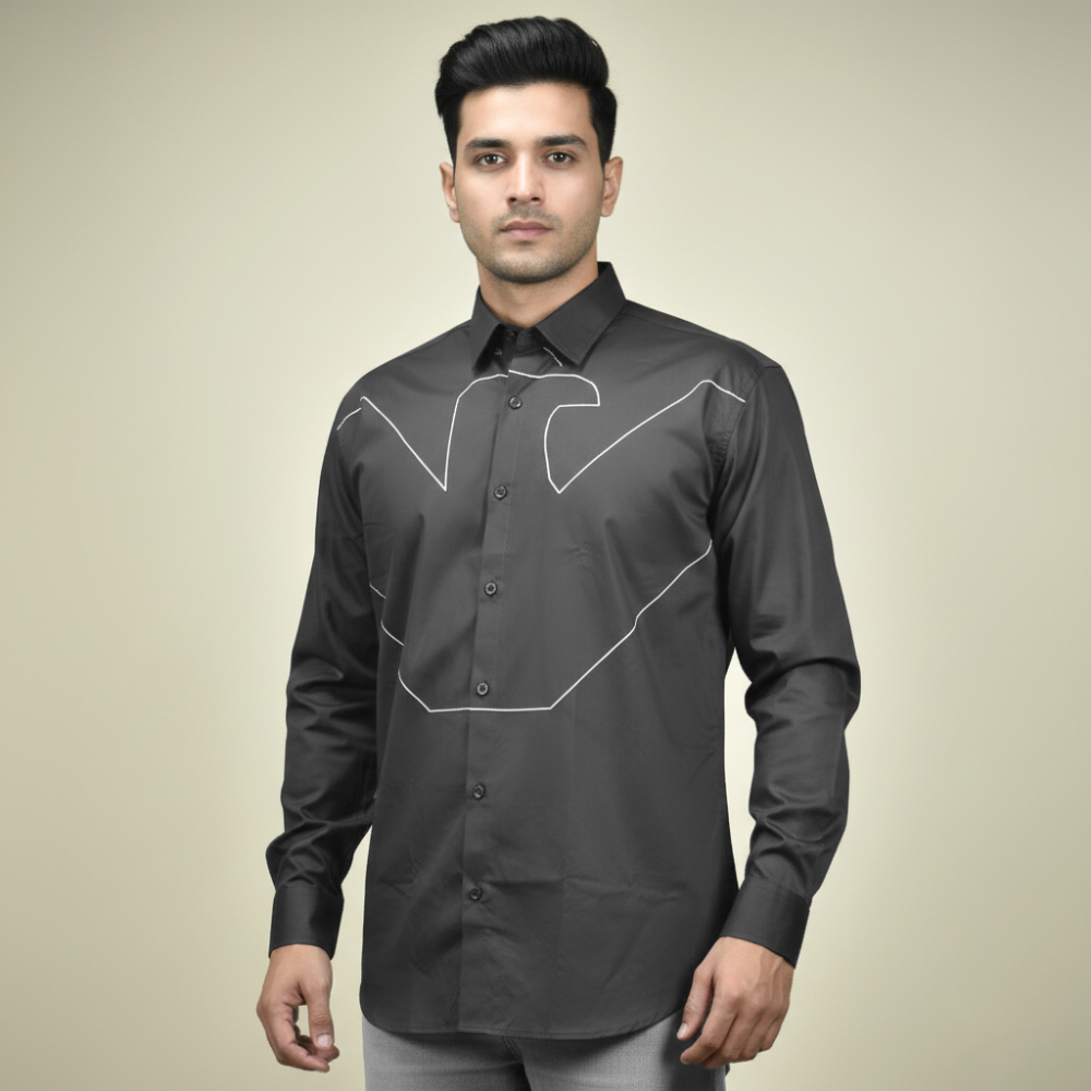 Emporio Armani Black Premium Quality Shirt