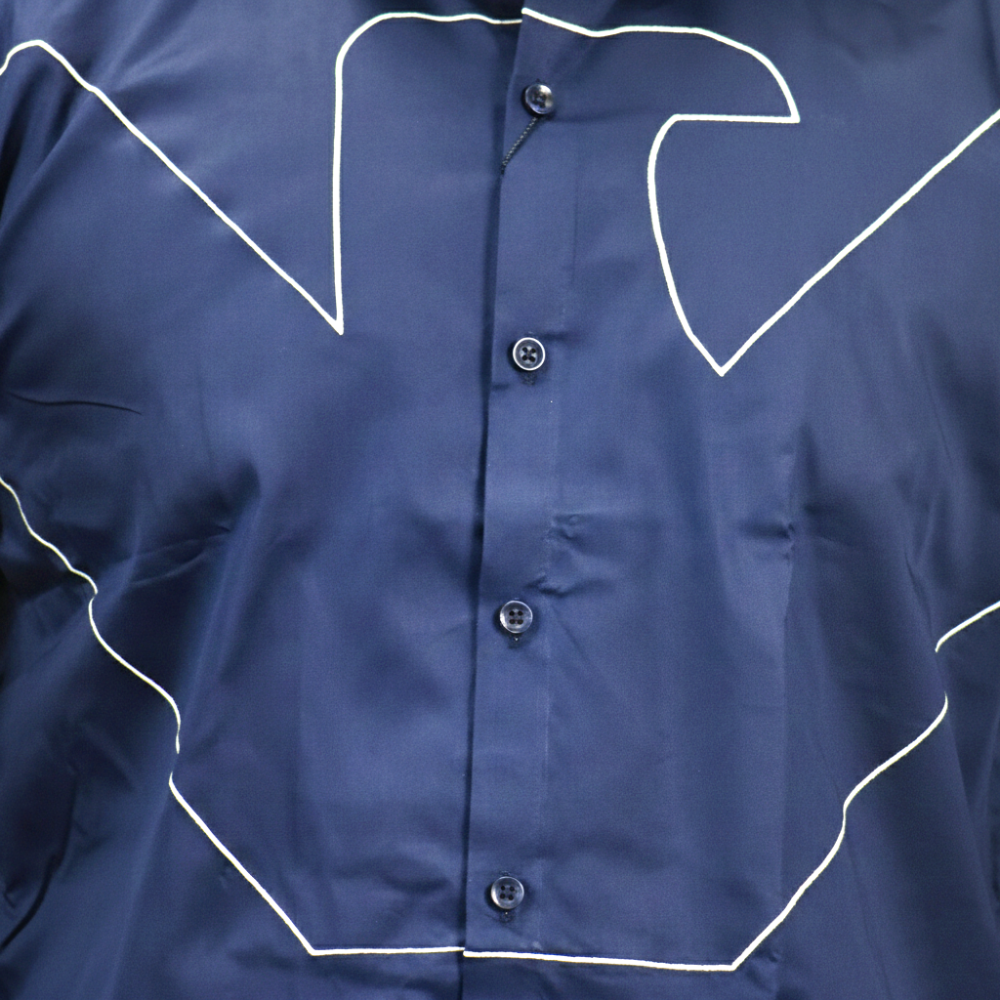 Emporio Armani Navy Blue Premium Quality Shirt-4