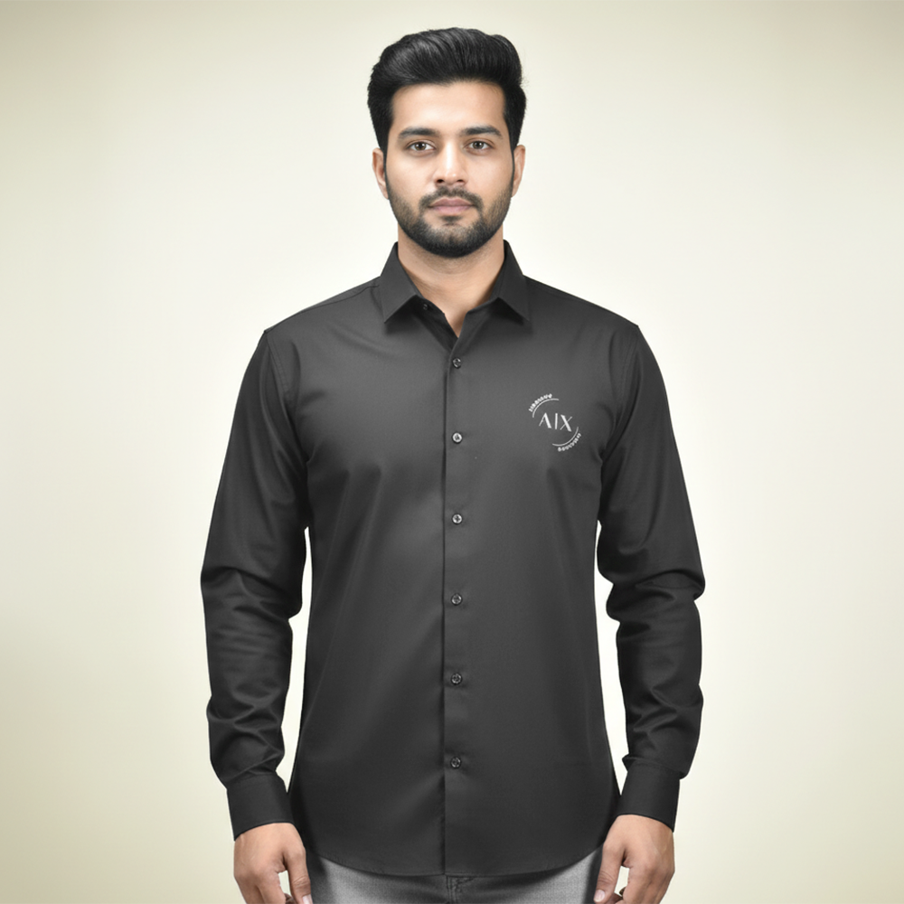 Armani Exchange Black Premium Quality Shirt-1