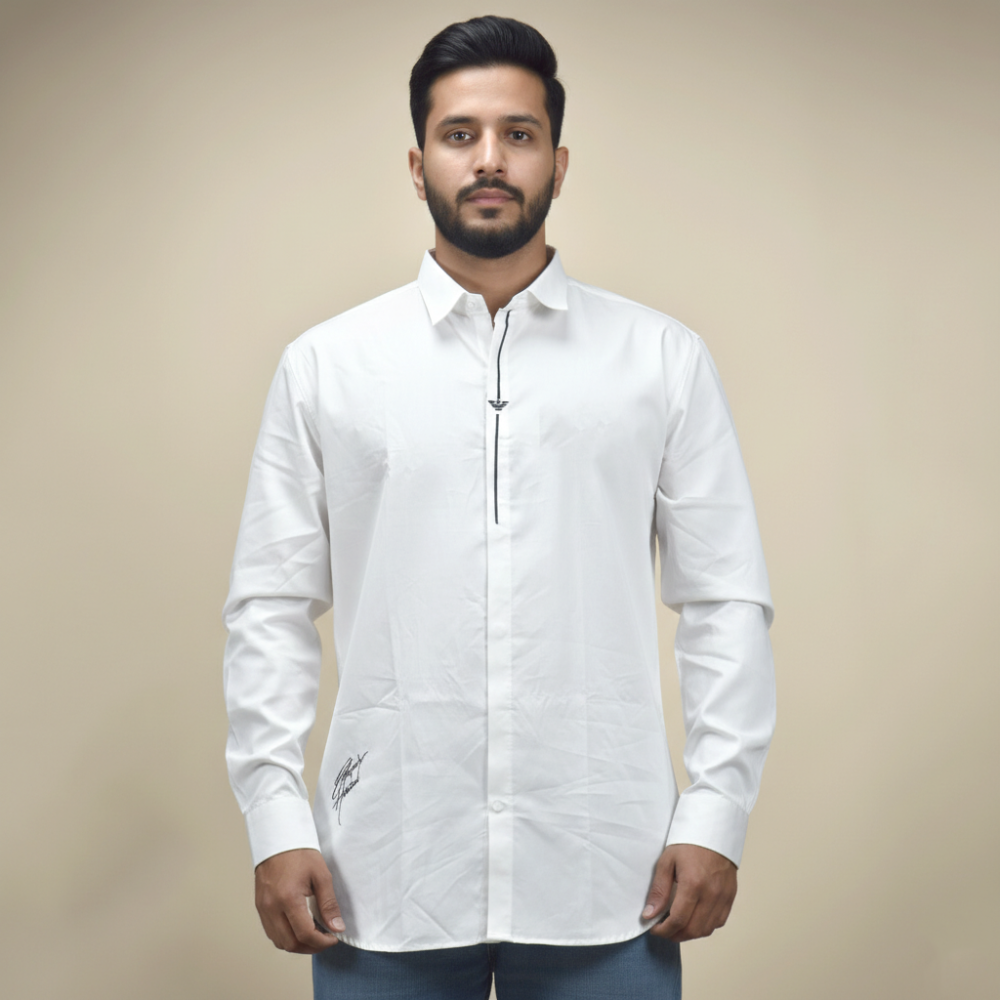 Emporio Armani White Premium Quality Shirt-1