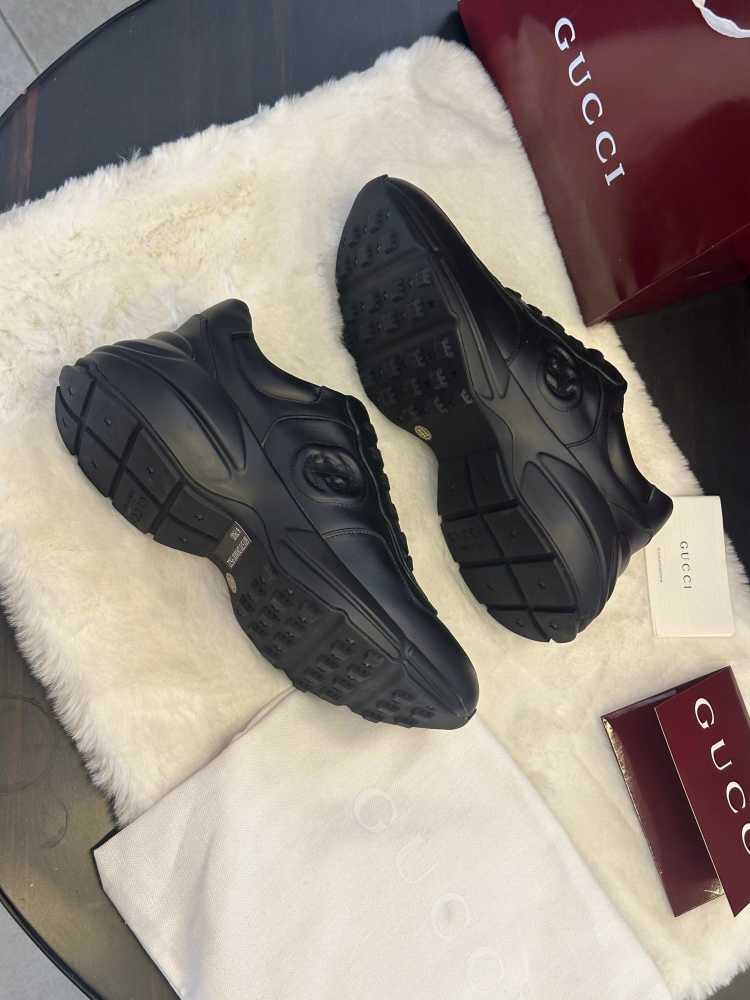 Gucci Black Premium Low Top Sneaker