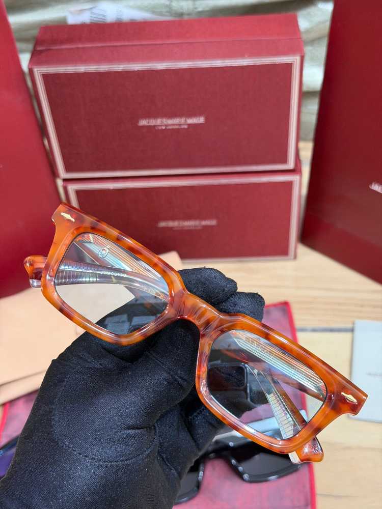 Jacques Marie Mage Brown Luxury Sunglasses-1