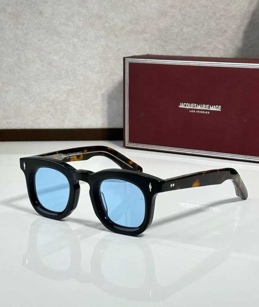 Jacques Marie Mage Blue Luxury Sunglasses