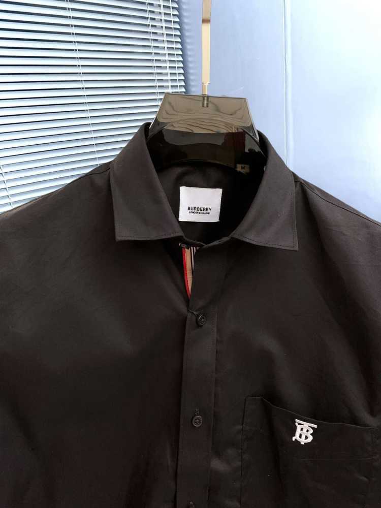 Burberry Black Premium Quality Shirt-2