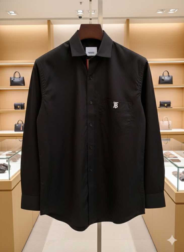 Burberry Black Premium Quality Shirt