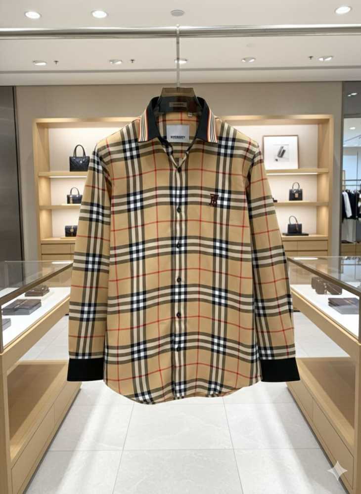 Burberry Brown Premium Quality Shirt