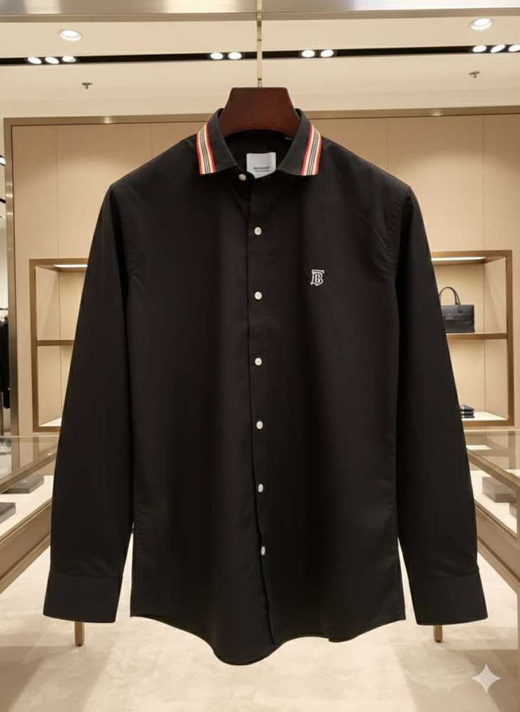 Burberry Black Premium Quality Shirt