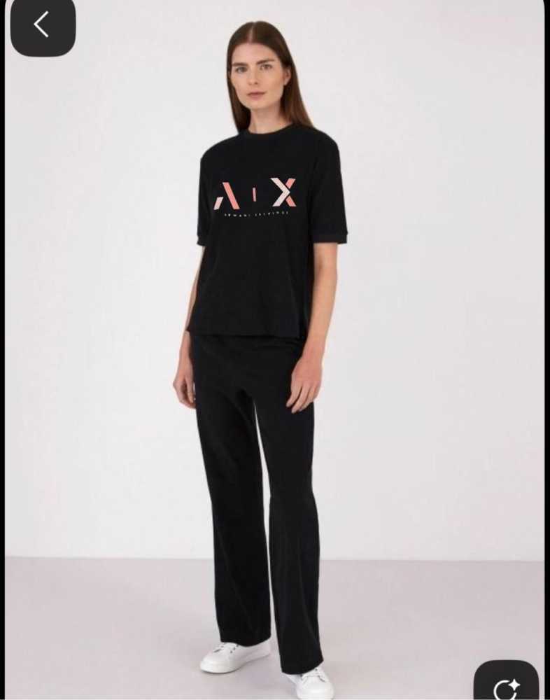 Armani Exchange Black Premium Quality Co-ord Set