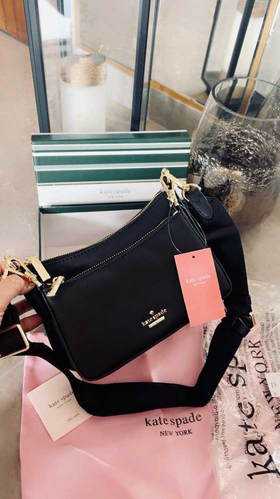 Kate Spade Black Duet Pochette Sling Bag-thumb-0