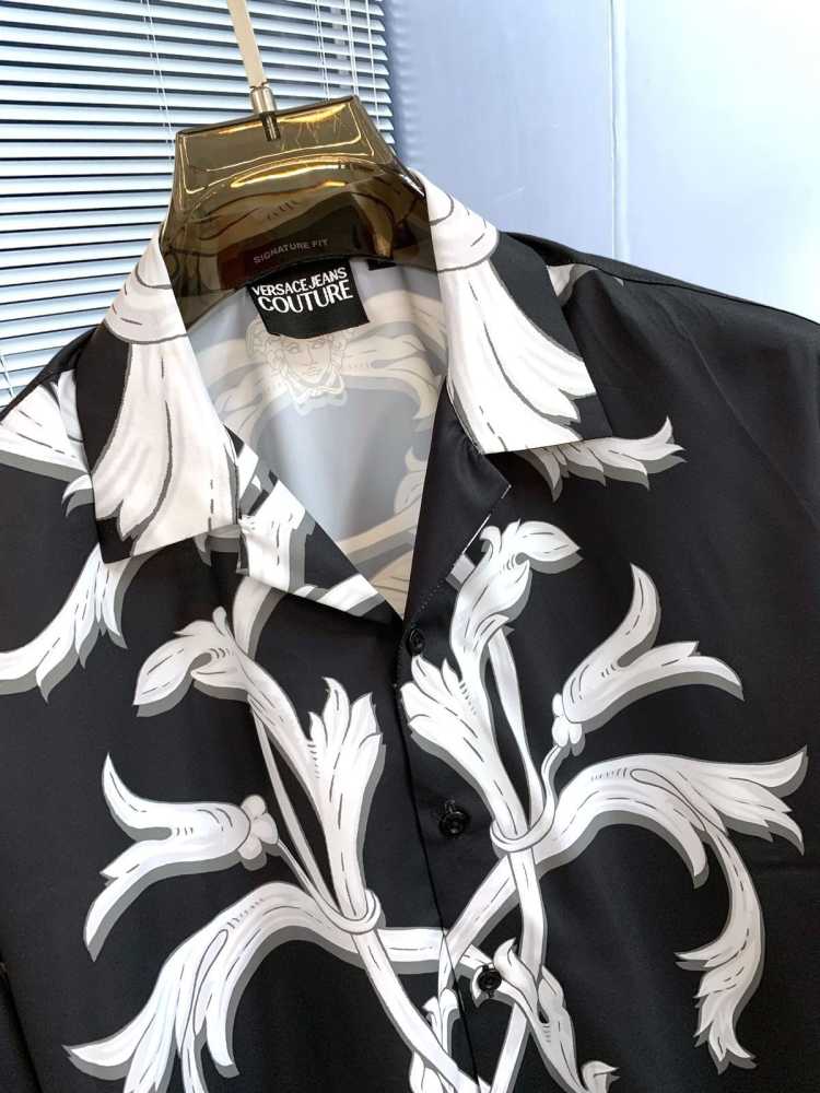 Versace Black & White Premium Shirt-2