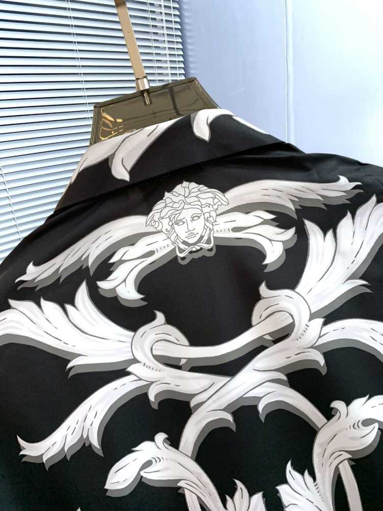 Versace Black & White Premium Shirt-5