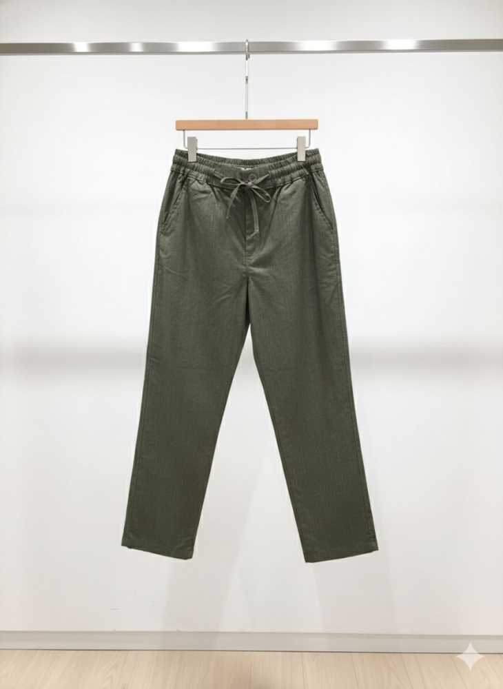 Zara Green Premium Linen Heavy Quality Lower-1