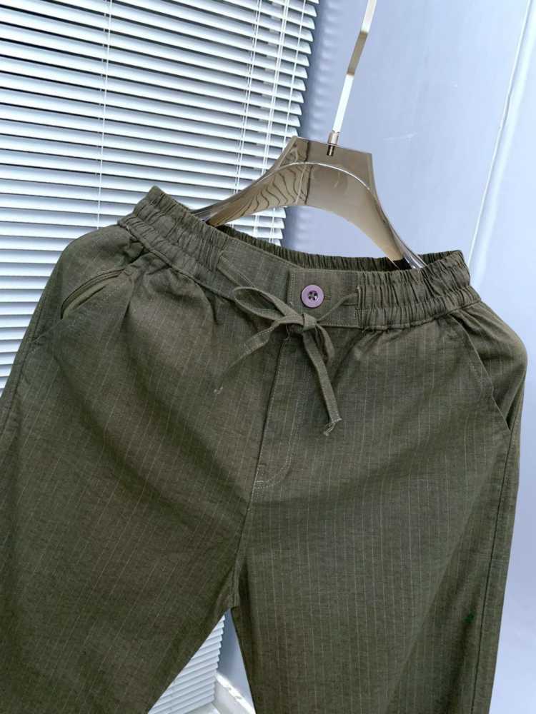 Zara Green Premium Linen Heavy Quality Lower-2